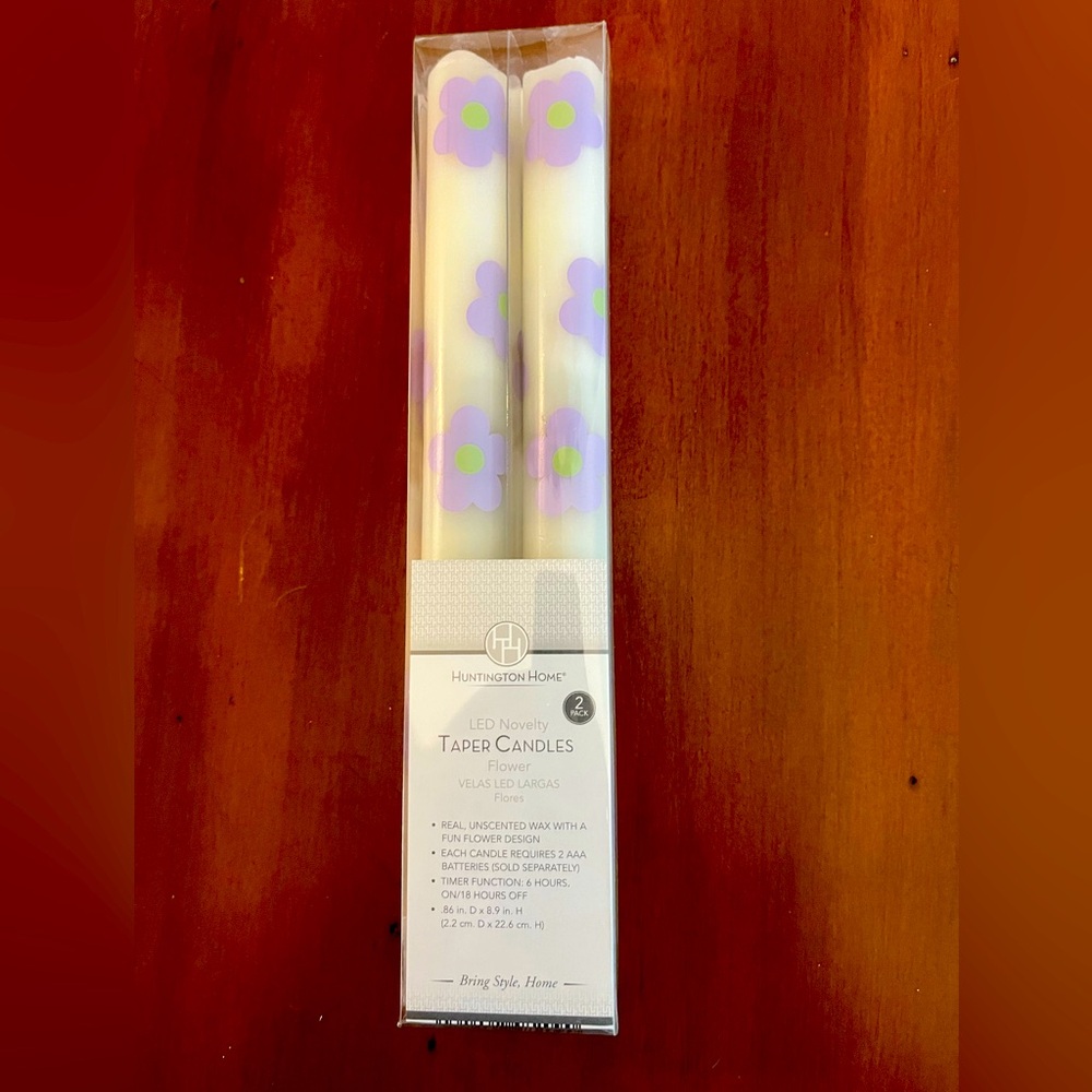 Huntington Home Led Novelty‎ Taper Candles 2